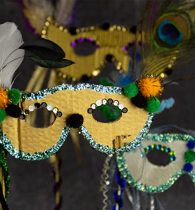 12238-3831 - Hobby Crafting Fun - Peacock feather - Plumes - Detail 1