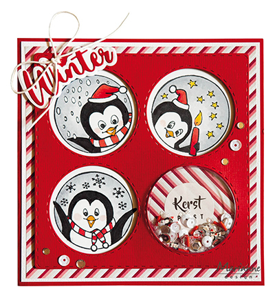 LR0782 - Marianne Design - Layout 4 circles - Layout - Detail 1