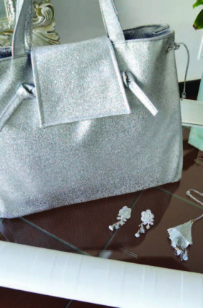 240062-37861 - Stafil - Rouge - Similicuir, paillettes - Detail 1