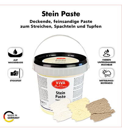119710388 - ViVa Decor - Artline Stein Paste, Altweiss - Stein Paste - Detail 1