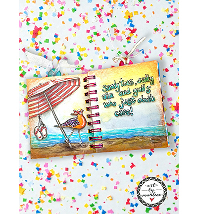 ABM-26-JOUR30 - Art by Marlene - ATC-size Art by Marlene nr. 30 - Art Journal - Detail 12