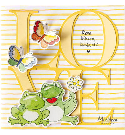 VK9643 - Marianne Design - Die-cuts Eline's frogs - Die Cuts - Detail 2