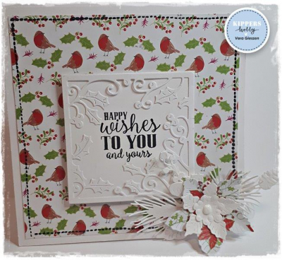 LR0435 - Marianne Design - Petra's Poinsettia - Creatables - Detail 7