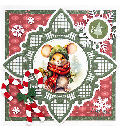 PK9217 - Marianne Design - Merry Christmas - A4 - Pretty Papers Blocks - Detail 8