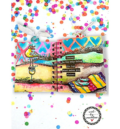 ABM-26-JOUR30 - Art by Marlene - ATC-size Art by Marlene nr. 30 - Art Journal - Detail 14