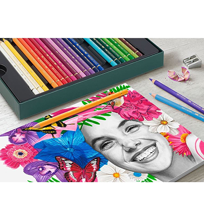 FC-210053 - Faber Castell - Kleurpotlood FC Polychromos en Grafiet matt Giftset 40dlg - FC-Polychromos Sets - Detail 5