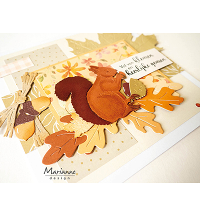 LR0925 - Marianne Design - Tiny's oak branches - Automne, Halloween - Detail 3