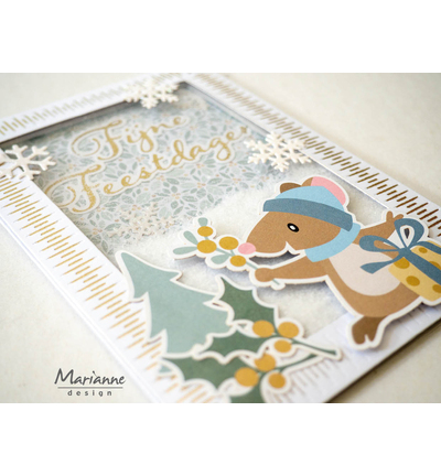 CR1711 - Marianne Design - Shaker Frame A6 - Shaker frame - Detail 4