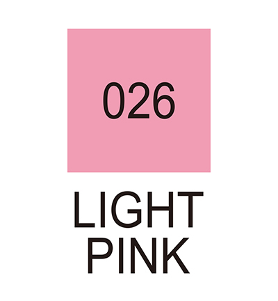 RB-6000AT/026 - Kuretake / ZIG - (026)Light Pink - Real Brush couleurs individuelles - Detail 1 RB-6000AT/026 - Kuretake / ZIG - (026)Light Pink - Real Brush couleurs individuelles - Detail 1