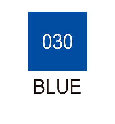 RB-6000AT/030 - Kuretake / ZIG - (030)Blue - Clean Color Real Brush - Detail 1