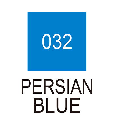 RB-6000AT/032 - Kuretake / ZIG - (032)Persian Blue - Real Brush couleurs individuelles - Detail 1 RB-6000AT/032 - Kuretake / ZIG - (032)Persian Blue - Real Brush couleurs individuelles - Detail 1