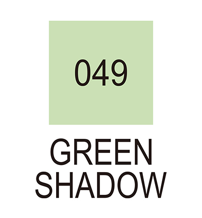 RB-6000AT/049 - Kuretake / ZIG - (049)Green Shadow - Real Brush couleurs individuelles - Detail 1 RB-6000AT/049 - Kuretake / ZIG - (049)Green Shadow - Real Brush couleurs individuelles - Detail 1
