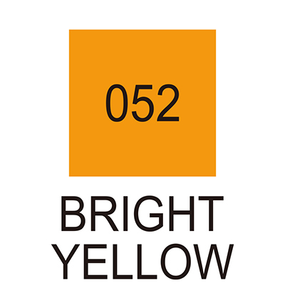 RB-6000AT/052 - Kuretake / ZIG - (052)Bright Yellow - Real Brush couleurs individuelles - Detail 1 RB-6000AT/052 - Kuretake / ZIG - (052)Bright Yellow - Real Brush couleurs individuelles - Detail 1