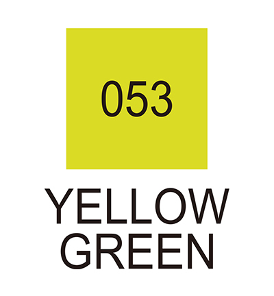 RB-6000AT/053 - Kuretake / ZIG - (053)Yellow Green - Real Brush couleurs individuelles - Detail 1 RB-6000AT/053 - Kuretake / ZIG - (053)Yellow Green - Real Brush couleurs individuelles - Detail 1