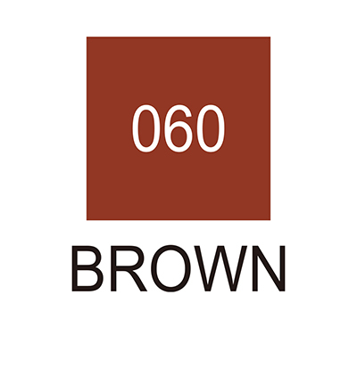 RB-6000AT/060 - Kuretake / ZIG - (060)Brown - Real Brush couleurs individuelles - Detail 1 RB-6000AT/060 - Kuretake / ZIG - (060)Brown - Real Brush couleurs individuelles - Detail 1
