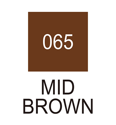 RB-6000AT/065 - Kuretake / ZIG - (065)Mid Brown - Real Brush couleurs individuelles - Detail 1 RB-6000AT/065 - Kuretake / ZIG - (065)Mid Brown - Real Brush couleurs individuelles - Detail 1