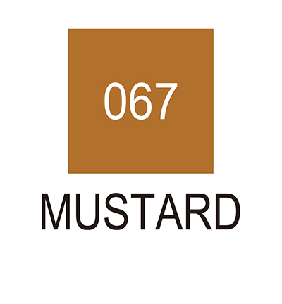RB-6000AT/067 - Kuretake / ZIG - (067)Mustard - Real Brush couleurs individuelles - Detail 1 RB-6000AT/067 - Kuretake / ZIG - (067)Mustard - Real Brush couleurs individuelles - Detail 1