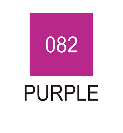 RB-6000AT/082 - Kuretake / ZIG - (082)Purple - Real Brush couleurs individuelles - Detail 1 RB-6000AT/082 - Kuretake / ZIG - (082)Purple - Real Brush couleurs individuelles - Detail 1