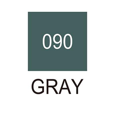RB-6000AT/090 - Kuretake / ZIG - (090)Gray - Real Brush couleurs individuelles - Detail 1 RB-6000AT/090 - Kuretake / ZIG - (090)Gray - Real Brush couleurs individuelles - Detail 1