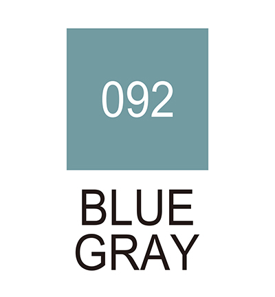 RB-6000AT/092 - Kuretake / ZIG - (092)Blue Gray - Real Brush couleurs individuelles - Detail 1 RB-6000AT/092 - Kuretake / ZIG - (092)Blue Gray - Real Brush couleurs individuelles - Detail 1