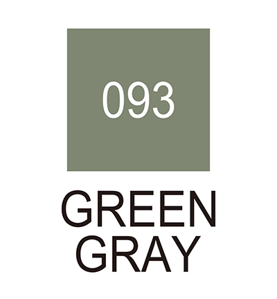 RB-6000AT/093 - Kuretake / ZIG - (093)Green Gray - Real Brush couleurs individuelles - Detail 1 RB-6000AT/093 - Kuretake / ZIG - (093)Green Gray - Real Brush couleurs individuelles - Detail 1