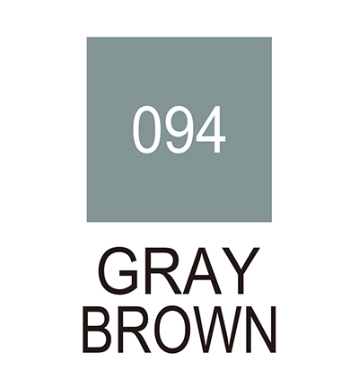 RB-6000AT/094 - Kuretake / ZIG - (094)Gray Brown - Real Brush couleurs individuelles - Detail 1 RB-6000AT/094 - Kuretake / ZIG - (094)Gray Brown - Real Brush couleurs individuelles - Detail 1