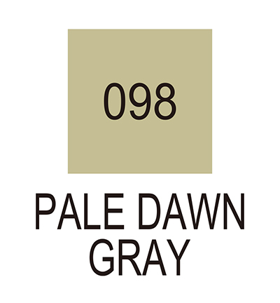 RB-6000AT/098 - Kuretake / ZIG - (098)Pale Dawn Gray - Real Brush couleurs individuelles - Detail 1 RB-6000AT/098 - Kuretake / ZIG - (098)Pale Dawn Gray - Real Brush couleurs individuelles - Detail 1