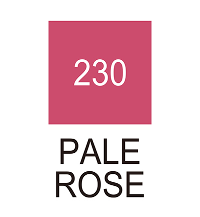 RB-6000AT/230 - Kuretake / ZIG - (230)Pale Rose - Real Brush couleurs individuelles - Detail 1 RB-6000AT/230 - Kuretake / ZIG - (230)Pale Rose - Real Brush couleurs individuelles - Detail 1