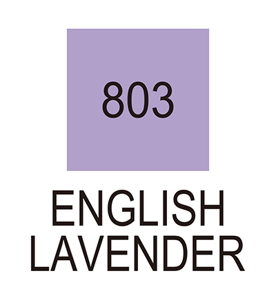 RB-6000AT/803 - Kuretake / ZIG - (803)English Lavender - Real Brush couleurs individuelles - Detail 1