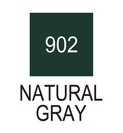 RB-6000AT/902 - Kuretake / ZIG - (902)Naturel Gray - Real Brush couleurs individuelles - Detail 1 RB-6000AT/902 - Kuretake / ZIG - (902)Naturel Gray - Real Brush couleurs individuelles - Detail 1