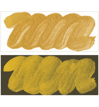 BA303-3 - Kuretake / ZIG - Gold Mica Paste - Encre métallique - Detail 1