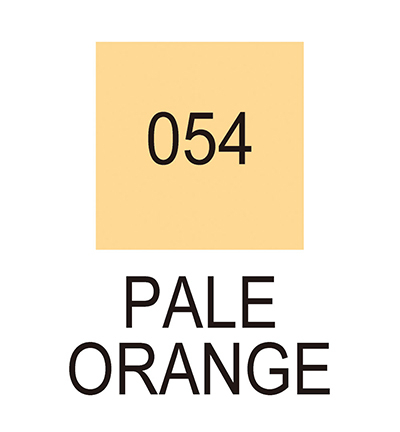 RB-6000AT/054 - Kuretake / ZIG - (054)Pale Orange - Real Brush couleurs individuelles - Detail 1 RB-6000AT/054 - Kuretake / ZIG - (054)Pale Orange - Real Brush couleurs individuelles - Detail 1