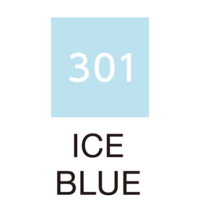 RB-6000AT/301 - Kuretake / ZIG - (301)Ice Blue - Real Brush couleurs individuelles - Detail 1 RB-6000AT/301 - Kuretake / ZIG - (301)Ice Blue - Real Brush couleurs individuelles - Detail 1