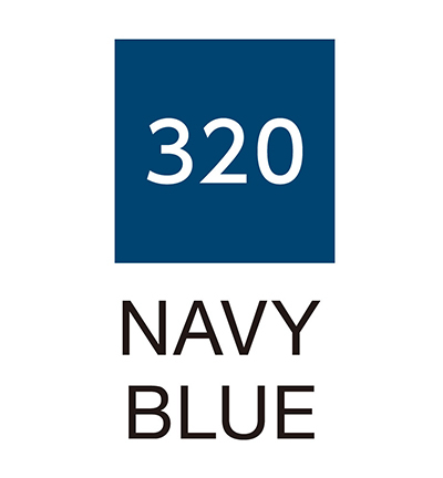 RB-6000AT/320 - Kuretake / ZIG - (320)Navy Blue - Real Brush couleurs individuelles - Detail 1 RB-6000AT/320 - Kuretake / ZIG - (320)Navy Blue - Real Brush couleurs individuelles - Detail 1