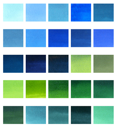 RB-6000AT/30VB - Kuretake / ZIG - Set Real Brush 30 pcs - Clean colors Sets - Detail 2