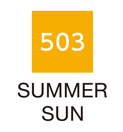 RB-6000AT/503 - Kuretake / ZIG - (503)Summer Sun - Clean Color Real Brush - Detail 1