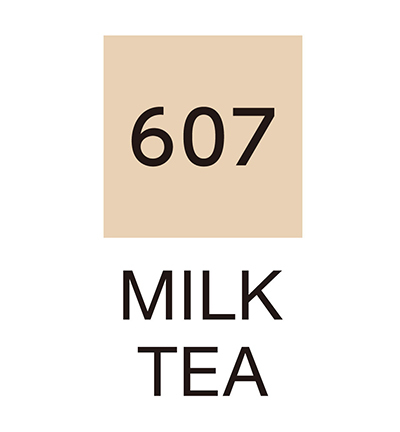 RB-6000AT/607 - Kuretake / ZIG - (607)Milk Tea - Clean Color Real Brush - Detail 1