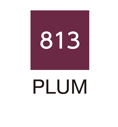 RB-6000AT/813 - Kuretake / ZIG - (813)Plum - Clean Color Real Brush - Detail 1