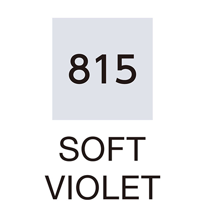 RB-6000AT/815 - Kuretake / ZIG - (815)Soft Violet - Clean Color Real Brush - Detail 1