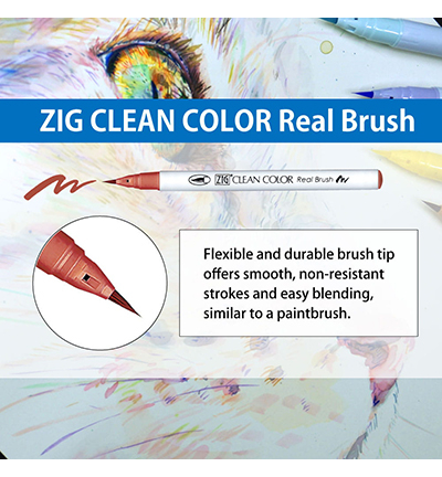 HAC-2 - Kuretake / ZIG - Watercolor with Johannes Vermeer - Historic Art Collection - Detail 6