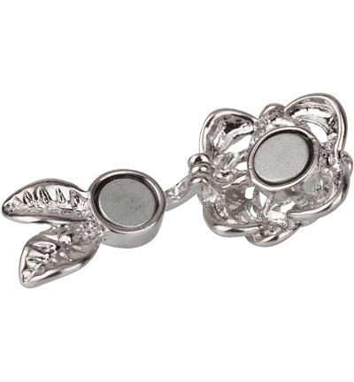 12190-9001 - Hobby Crafting Fun - Clasp platinum - Magnetic Clasp - Detail 1