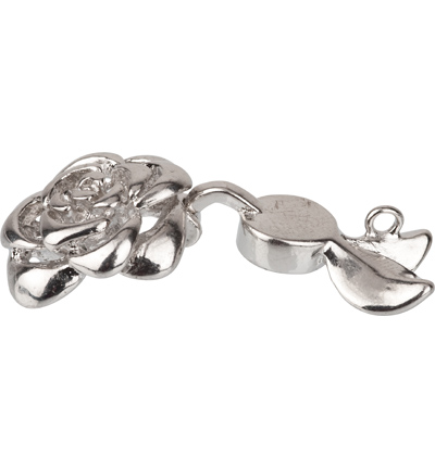 12190-9001 - Hobby Crafting Fun - Clasp platinum - Magnetic Clasp - Detail 2