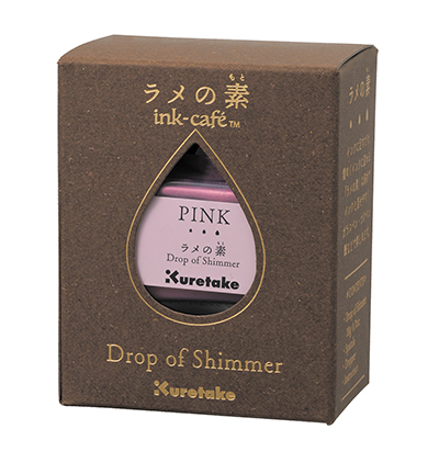 ECF063-025 - Kuretake / ZIG - Pink - Drop of Shimmer - Detail 1
