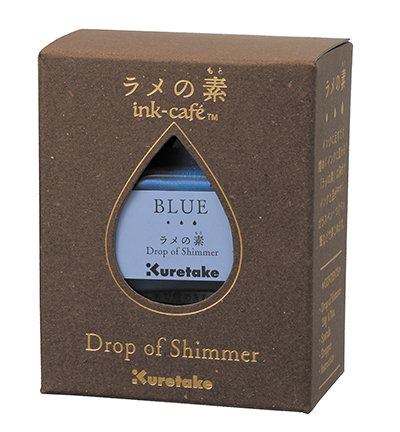 ECF063-030 - Kuretake / ZIG - Blue - Drop of Shimmer - Detail 1