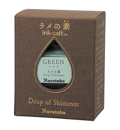 ECF063-040 - Kuretake / ZIG - Green - Drop of Shimmer - Detail 1