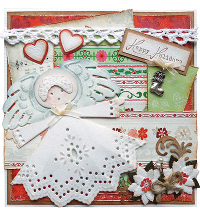 CR1232 - Marianne Design - Angel with heart - Armour - Detail 3