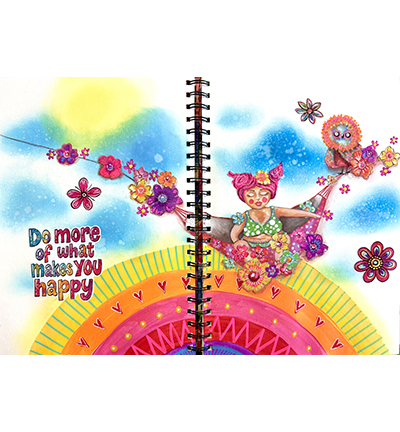 ABM-26-DPP417 - Art by Marlene - Multicolor madness Art by Marlene nr. 417 - Paper Pad Blocks - Detail 4 ABM-26-DPP417 - Art by Marlene - Multicolor madness Art by Marlene nr. 417 - Paper Pad Blocks - Detail 4