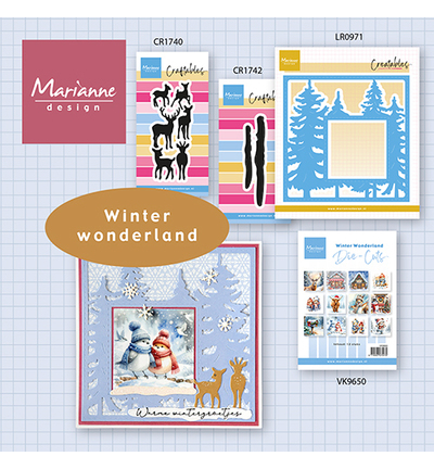 LR0971 - Marianne Design - Forest square - Creatables - Detail 2 LR0971 - Marianne Design - Forest square - Creatables - Detail 2