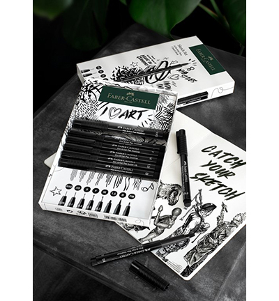 FC-267102 - Faber Castell - Tekenset FC Pitt Artist Pen Assorti - PITT artist Etuis - Detail 2