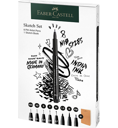 FC-267102 - Faber Castell - Tekenset FC Pitt Artist Pen Assorti - PITT artist Etuis - Detail 3
